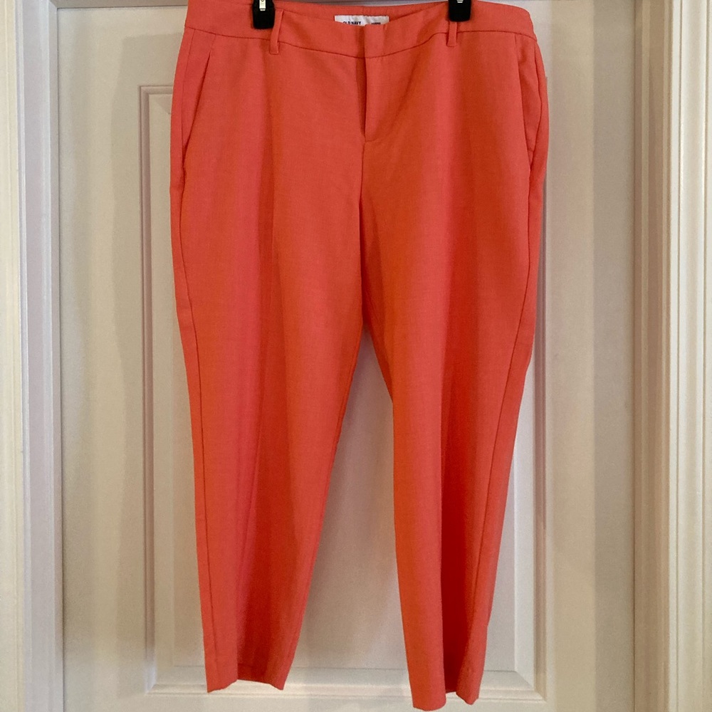 Old Navy Harpers pink/orange size 14